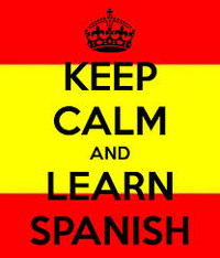 Keep calm and learn Spanish meme